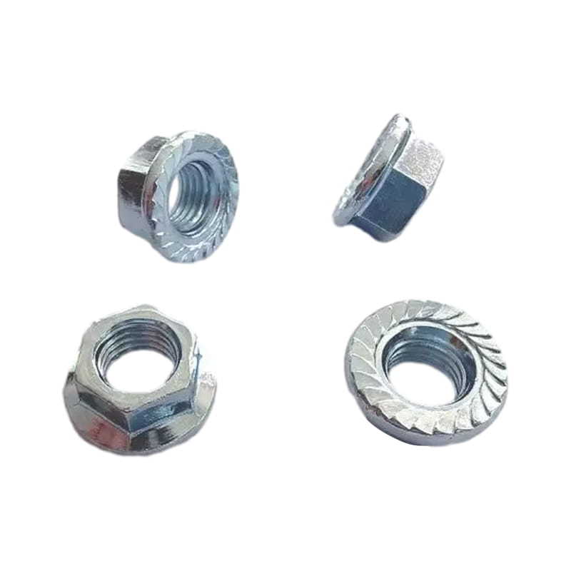 Carbon Steel Hexagon Nuts With Flange