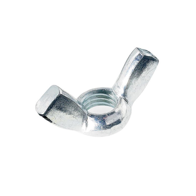 Carbon Steel Wing Nuts - Round Wing