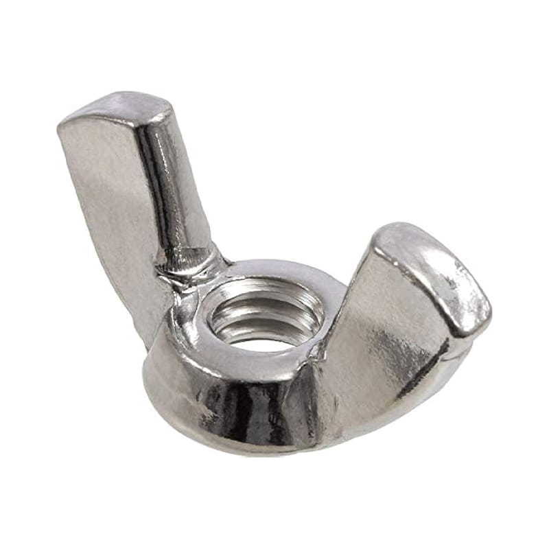 Stainless Steel Wing Nuts - Round Wing