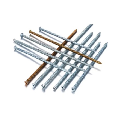 What treatments are Carbon Steel Concrete Screw subjected to to improve their hardness and wear resistance?